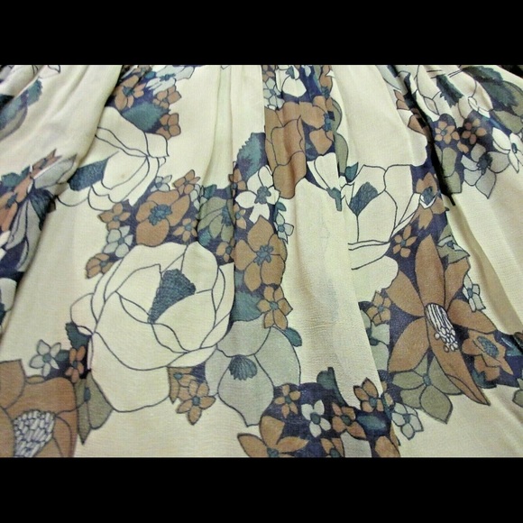 Anthropologie dress by Maple floral print sz 8 - Picture 5 of 6